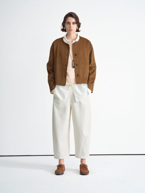Structured Suedette Jacket